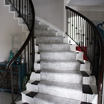 Fancy That Gray Owl Carpet Stair Runner Tuftex 11 103042