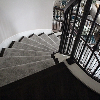 Fancy That Gray Owl Carpet Stair Runner Tuftex 14 979740