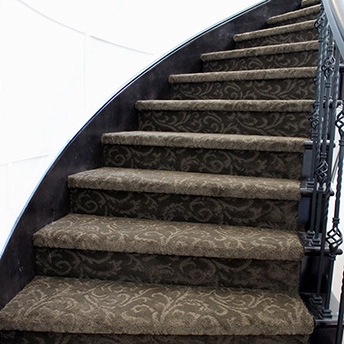 Gentle Essence 537 Billowing Cloud Shaw Carpet Stairs 2