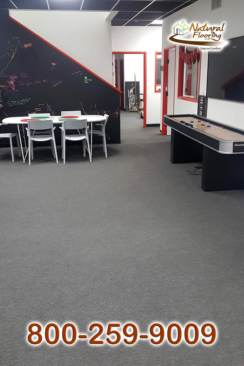 Jazz Pointe Jet Black Commercial Carpet