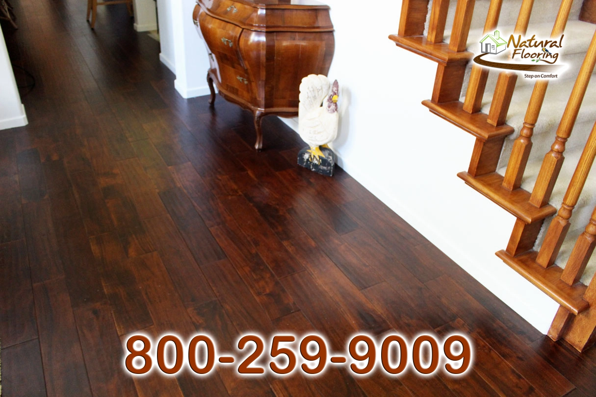 Bronze Acacia Wood Floor