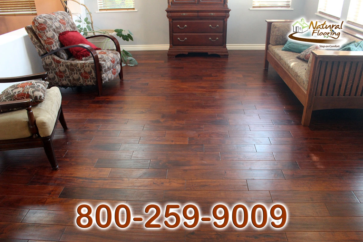 Bronze Acacia Wood Floor
