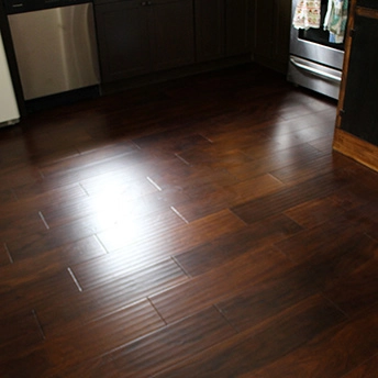 Acacia Burnished Brown Handscraped Engineered Wood Floor Tecsum 13