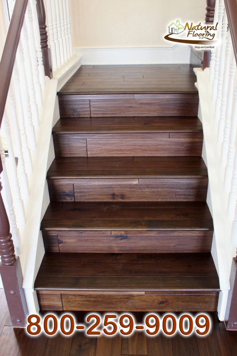 Acacia Exotic Walnut Wood Floor, Handscraped