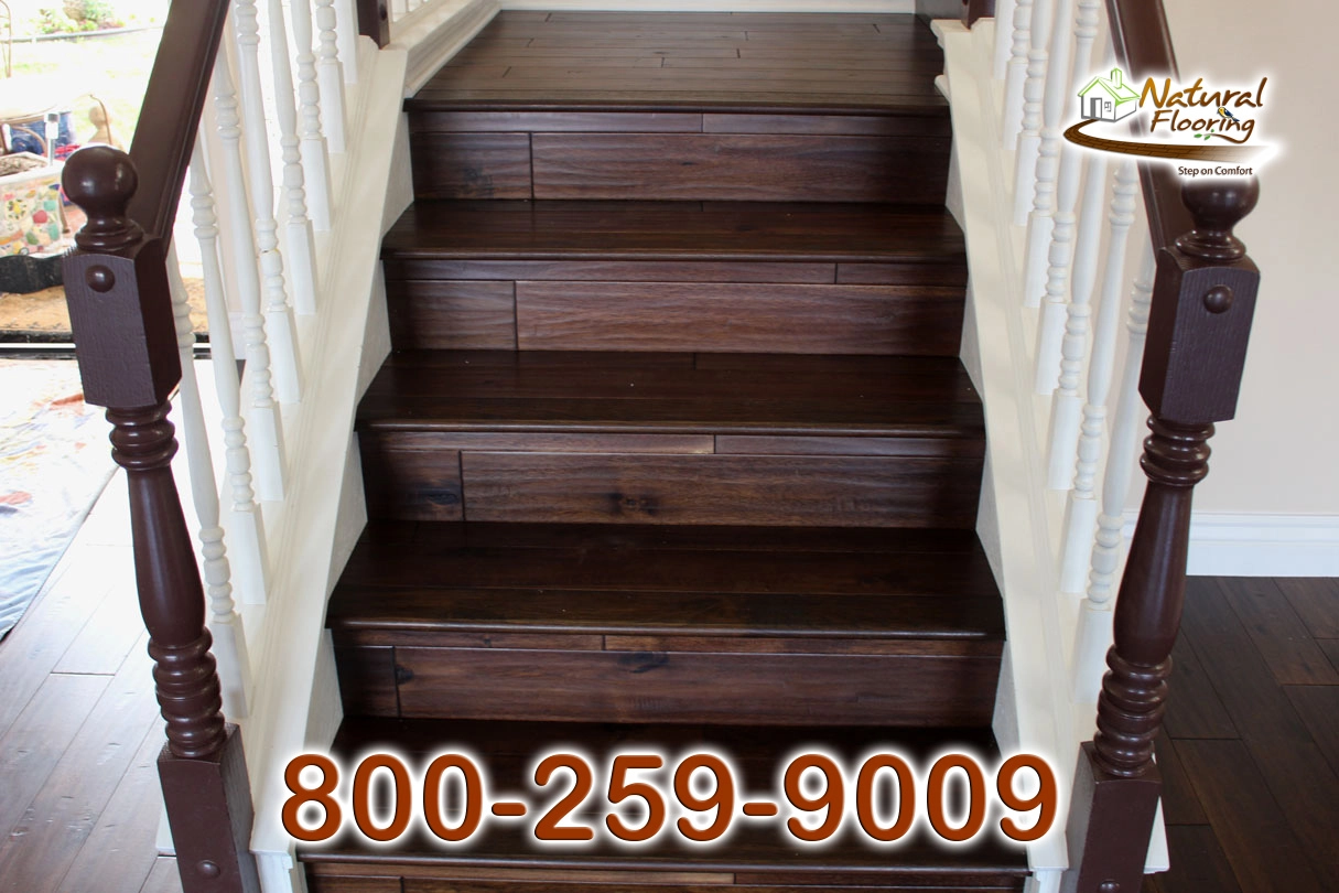 Acacia Exotic Walnut Wood Floor, Handscraped