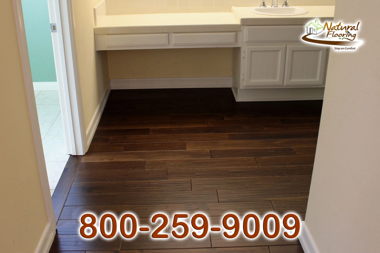 Acacia Exotic Walnut Wood Floor, Handscraped