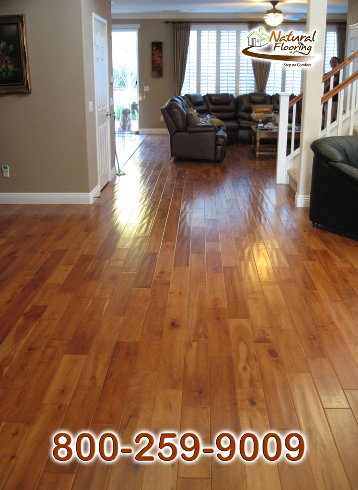 Natural American Cherry Wood Floor