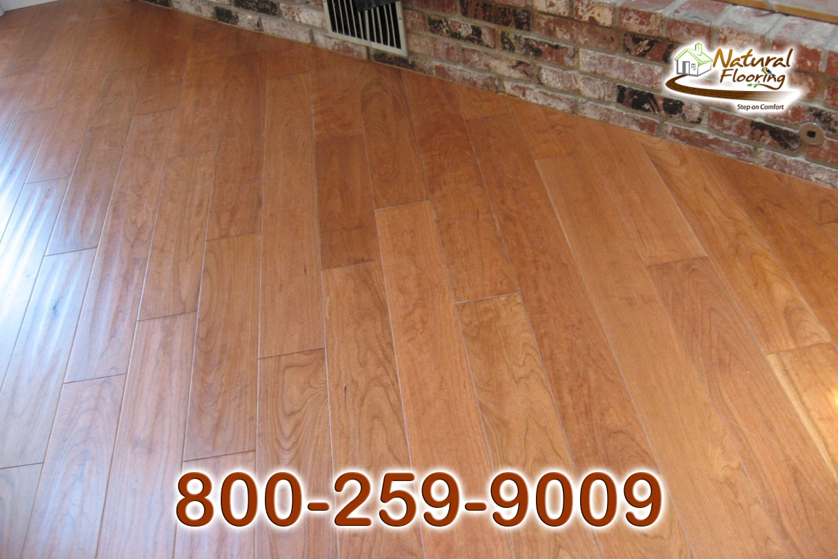 Natural American Cherry Wood Floor