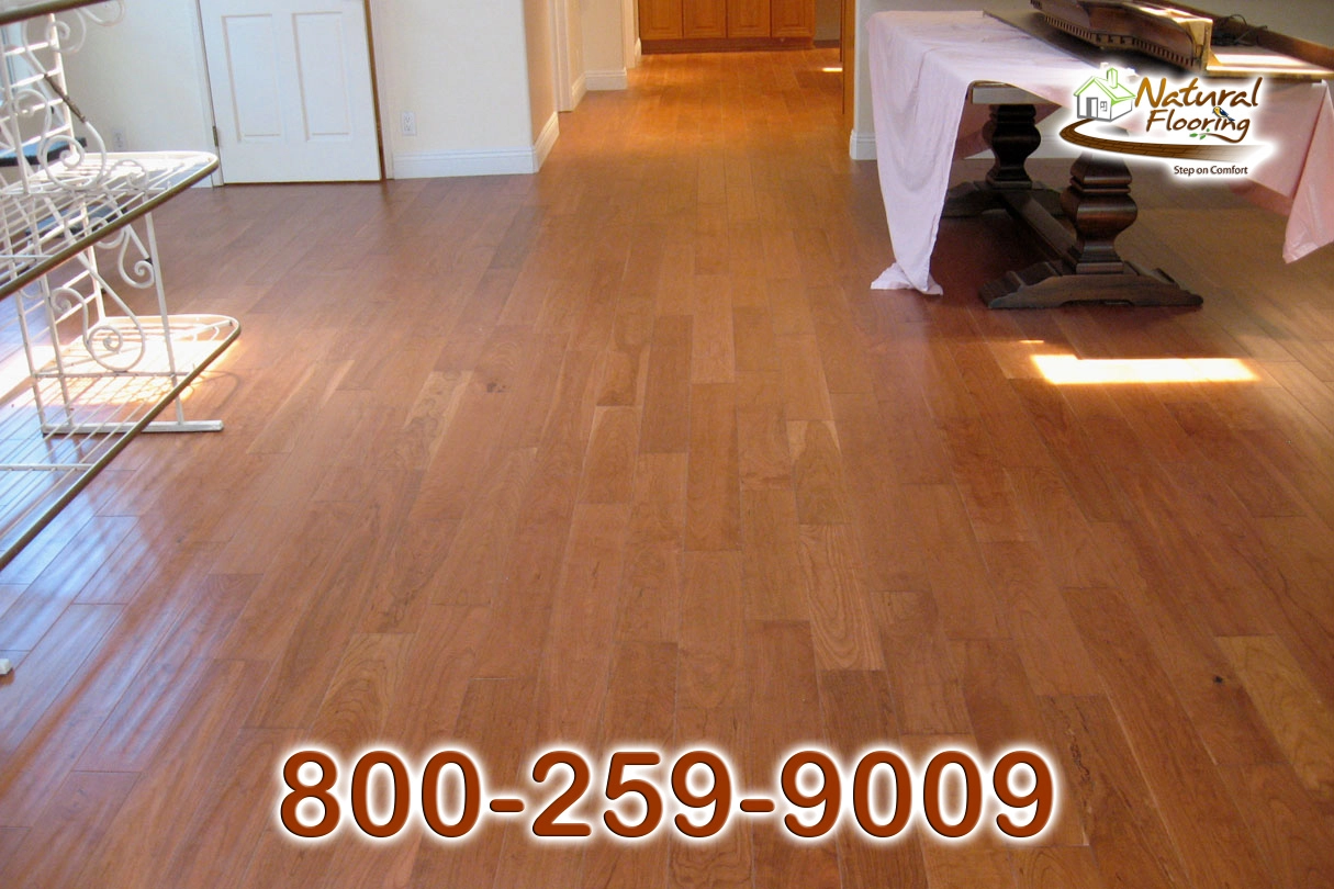 Natural American Cherry Wood Floor