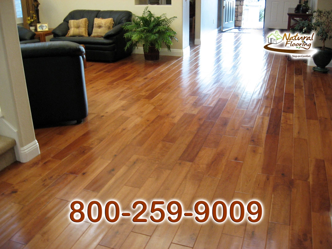 Natural American Cherry Wood Floor