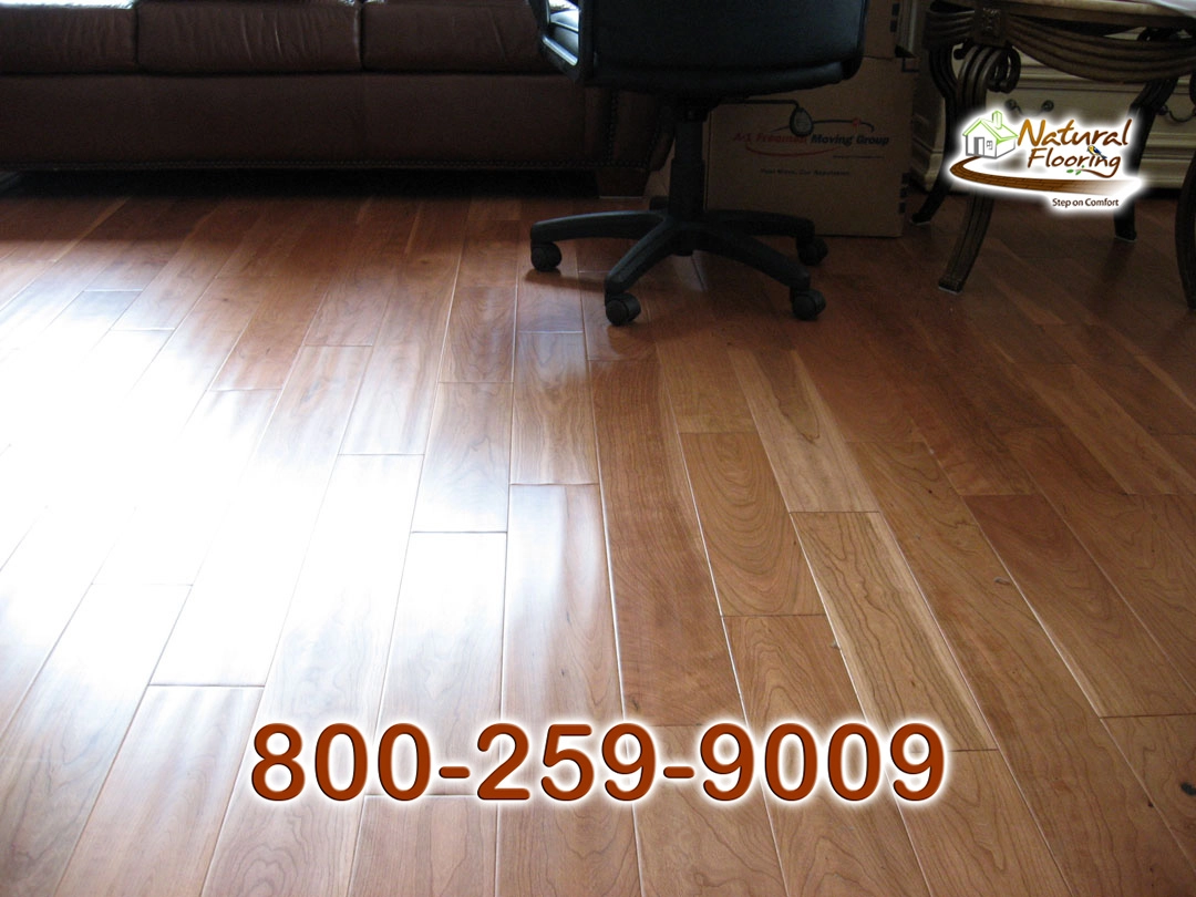 Natural American Cherry Wood Floor