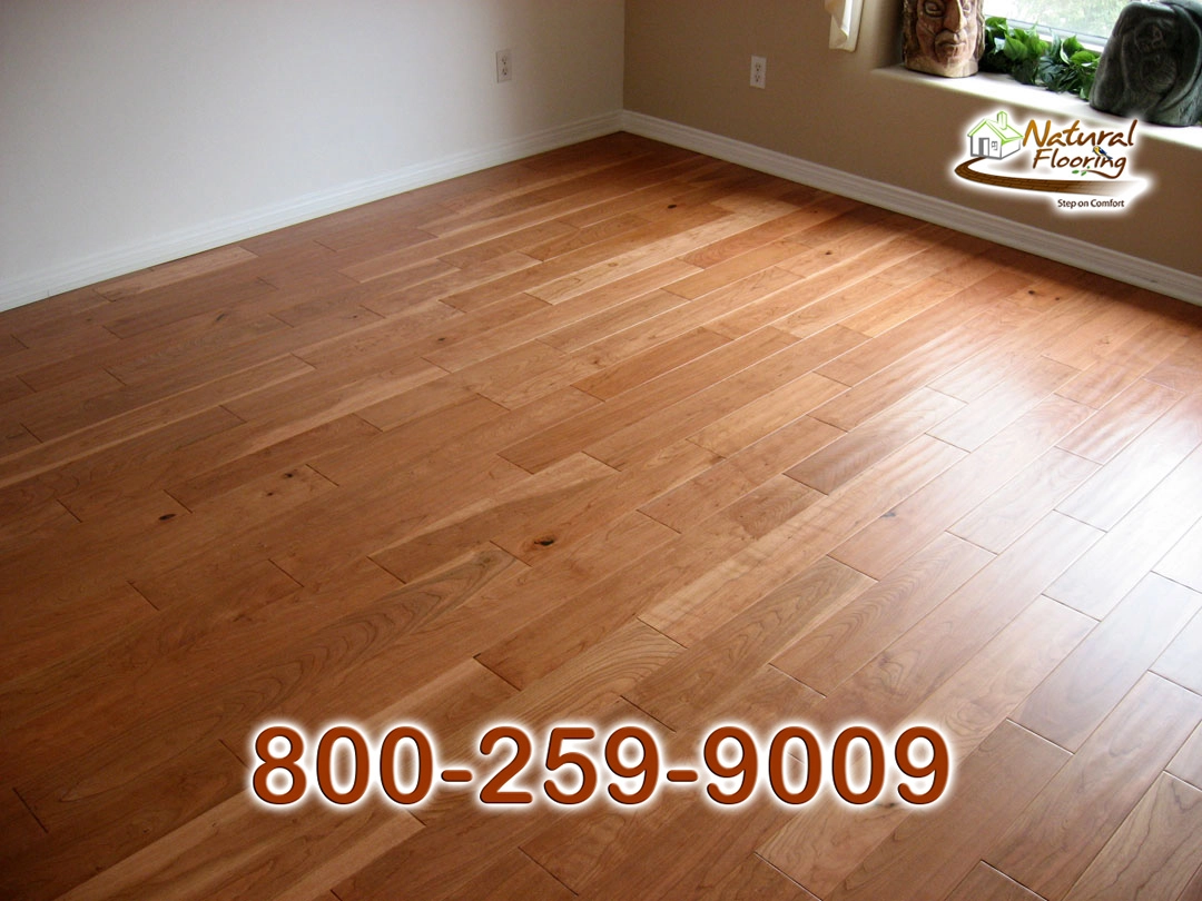 Natural American Cherry Wood Floor