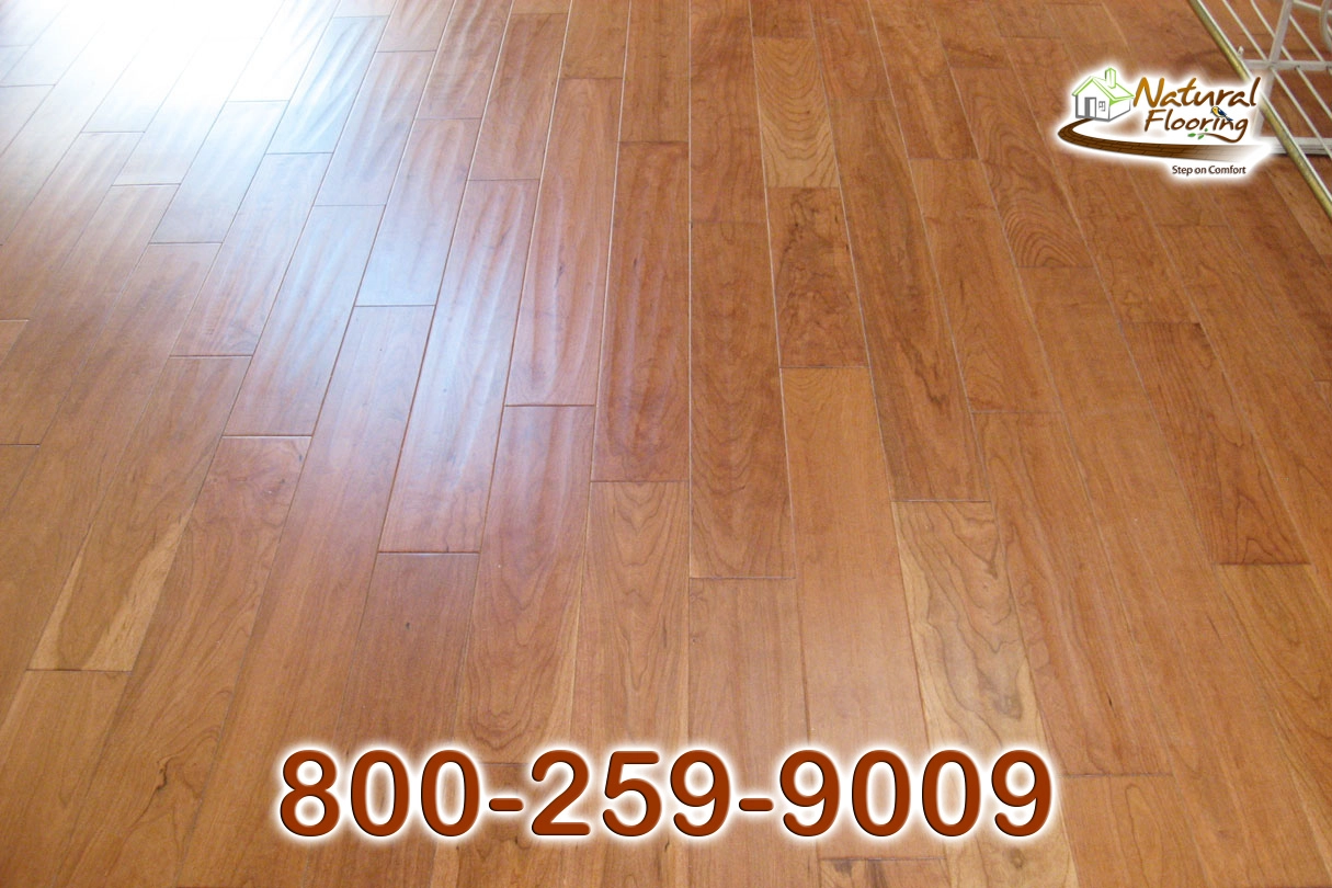 Natural American Cherry Wood Floor