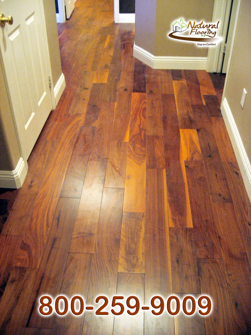 Natural American Walnut Wood Floor