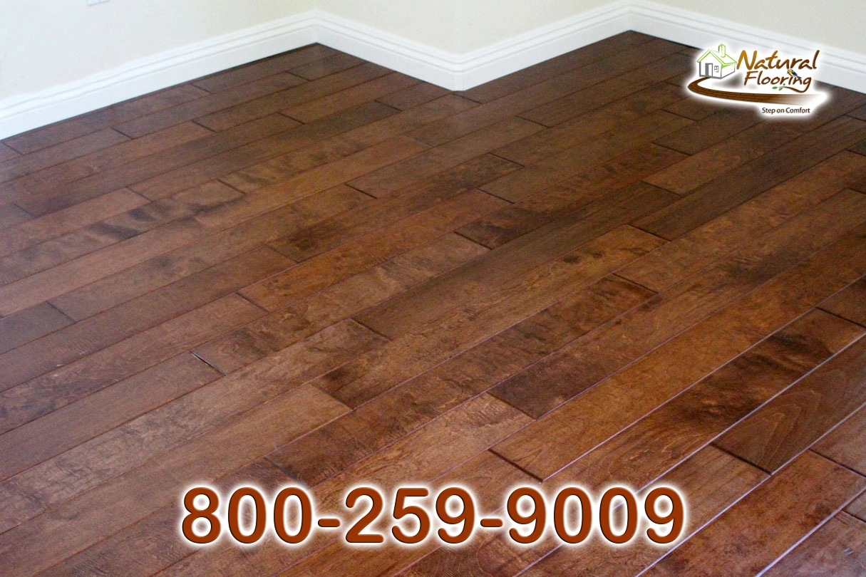 Amber Birch Wood Floor