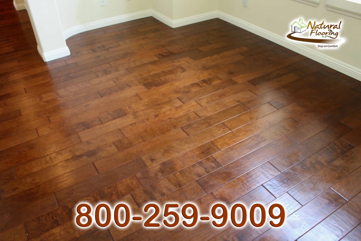 Amber Birch Wood Floor