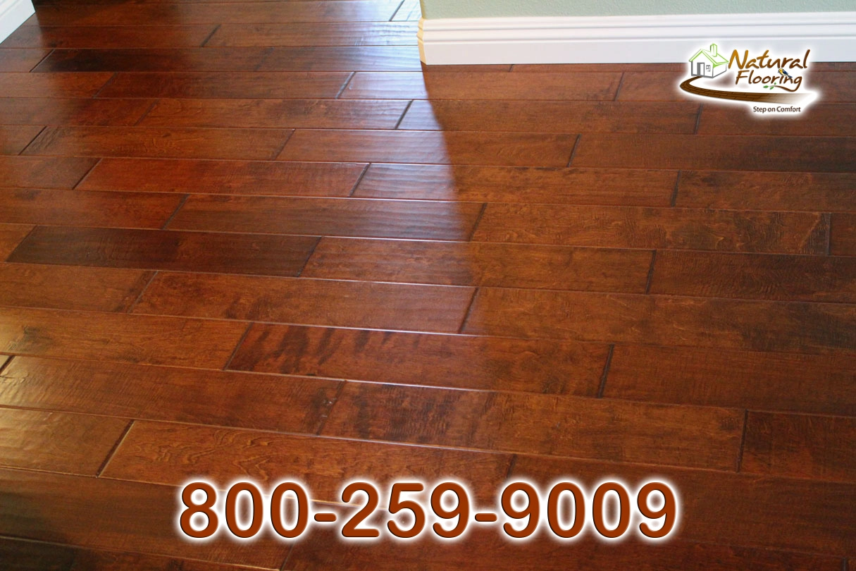 Amber Birch Wood Floor