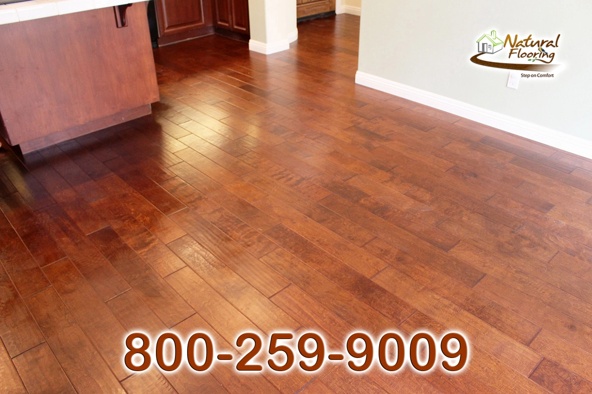 Amber Birch Wood Floor