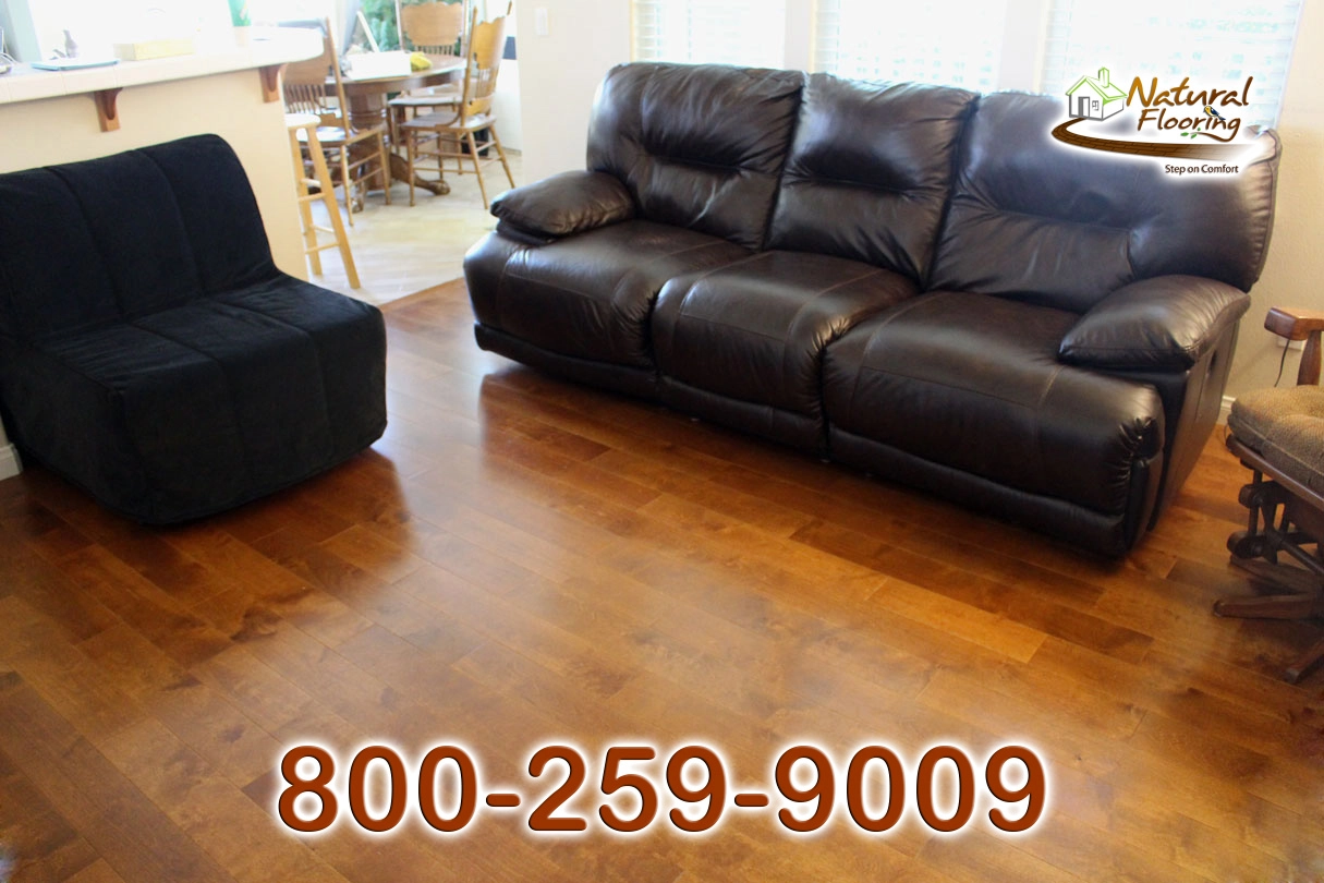 Cobbler Brown Birch Wood Floor