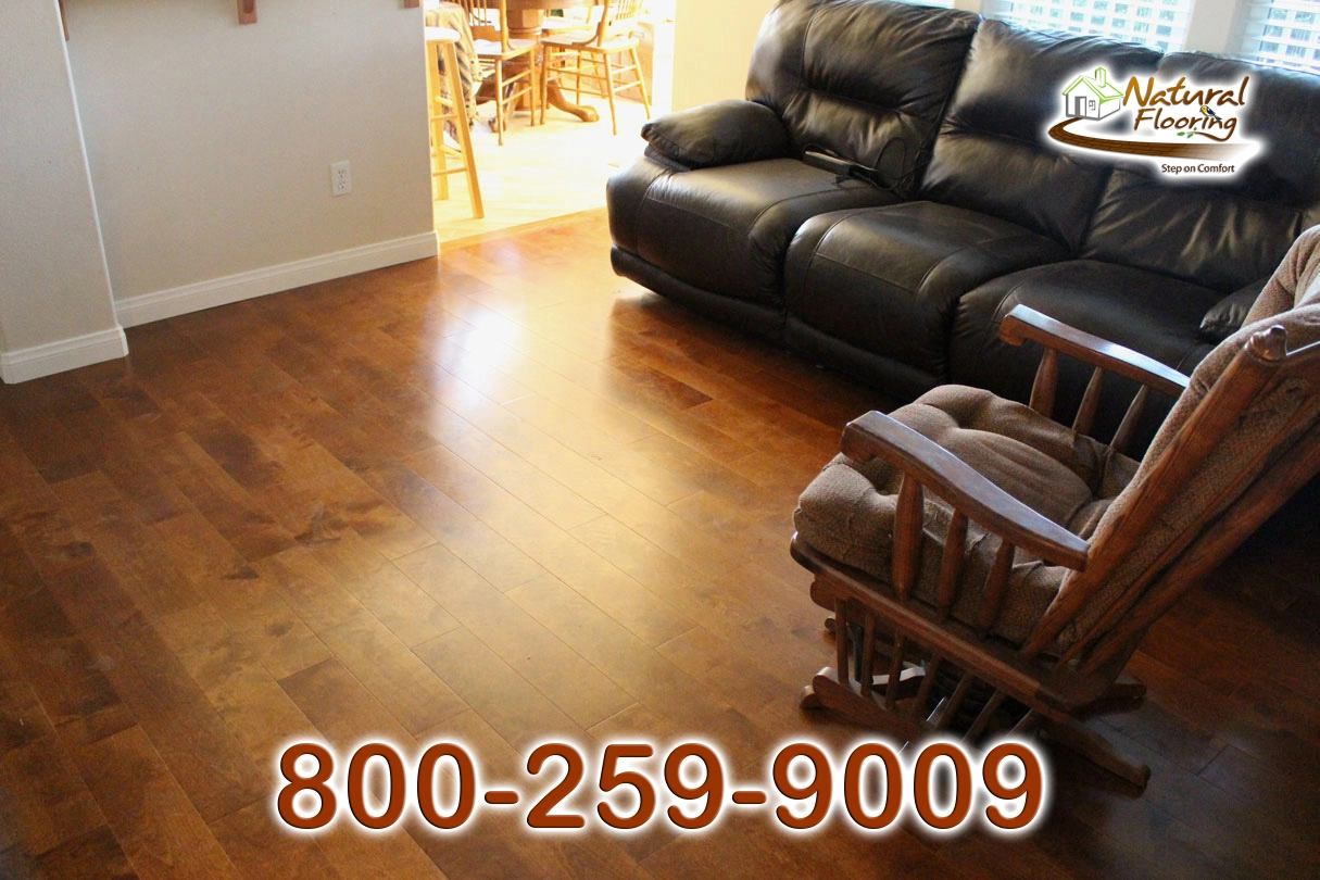 Cobbler Brown Birch Wood Floor