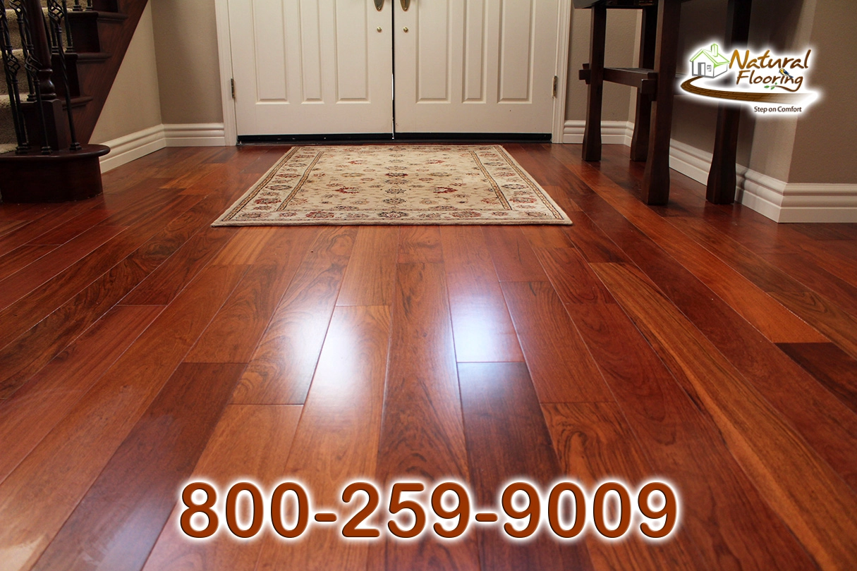 Brazilian Cherry Wood Floor