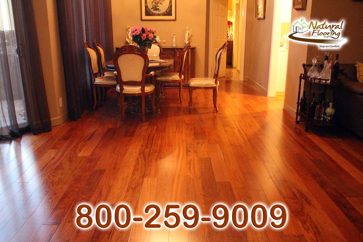 Brazilian Cherry Wood Floor