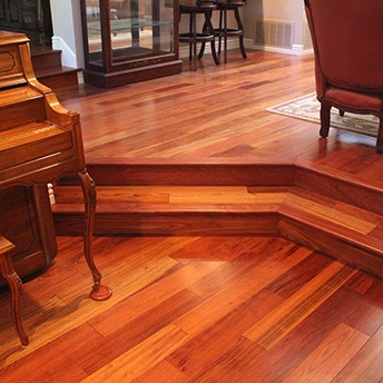 Brazilian Cherry Natural Engineered Wood Floor Garrison 10
