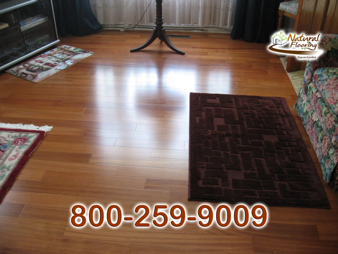 Natural Doussie Wood Floor