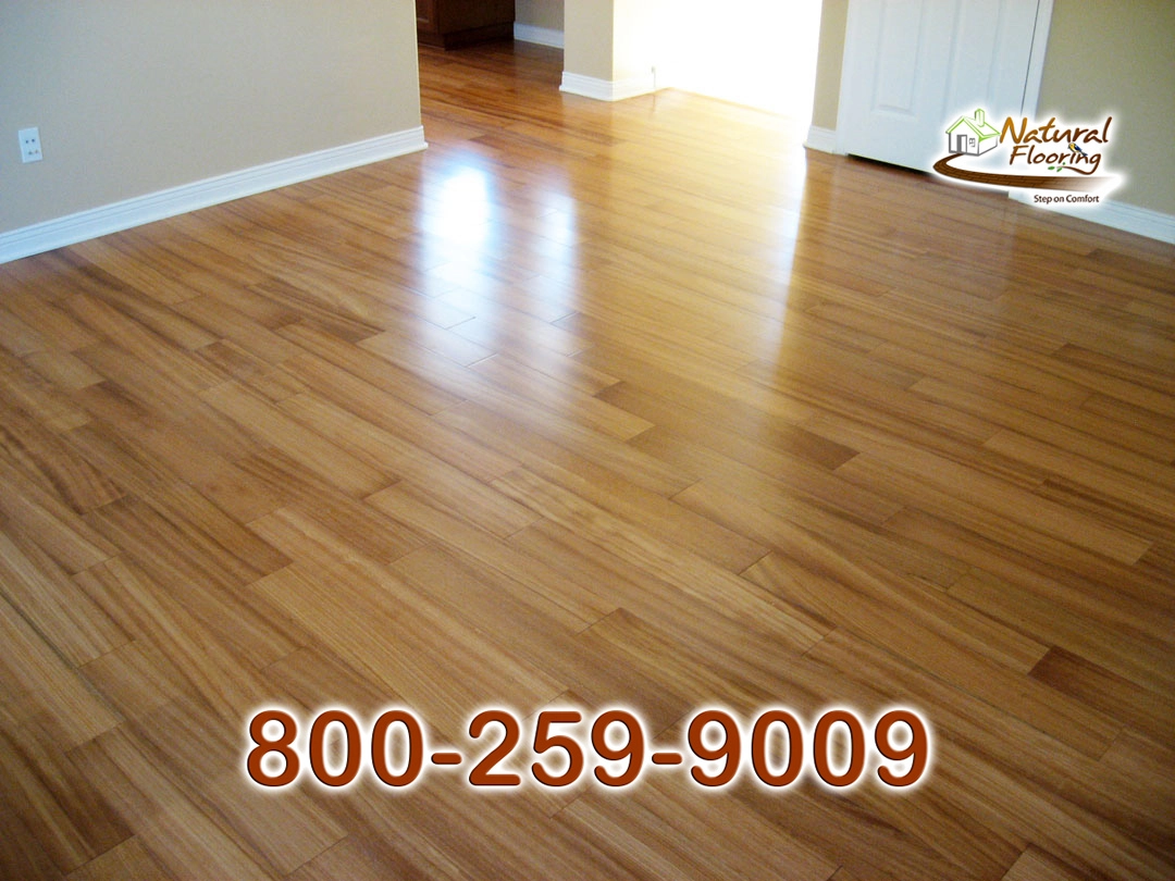 Natural Doussie Wood Floor