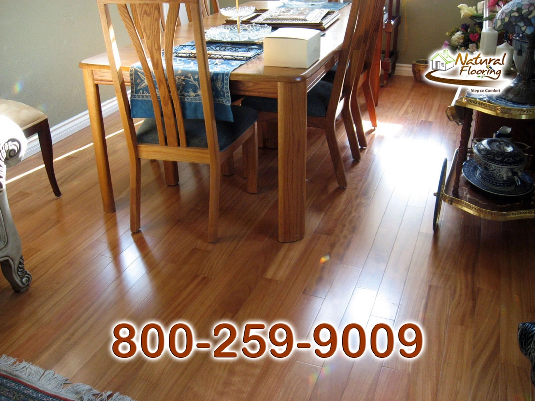 Natural Doussie Wood Floor