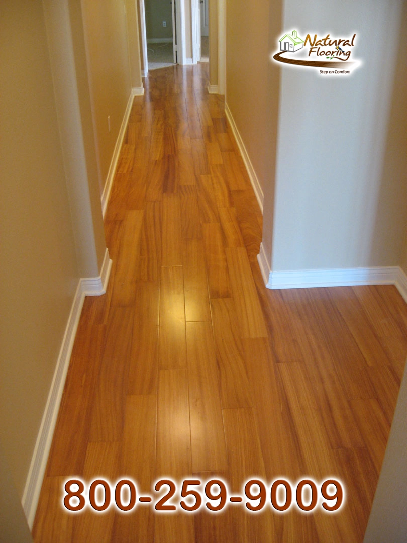 Natural Doussie Wood Floor