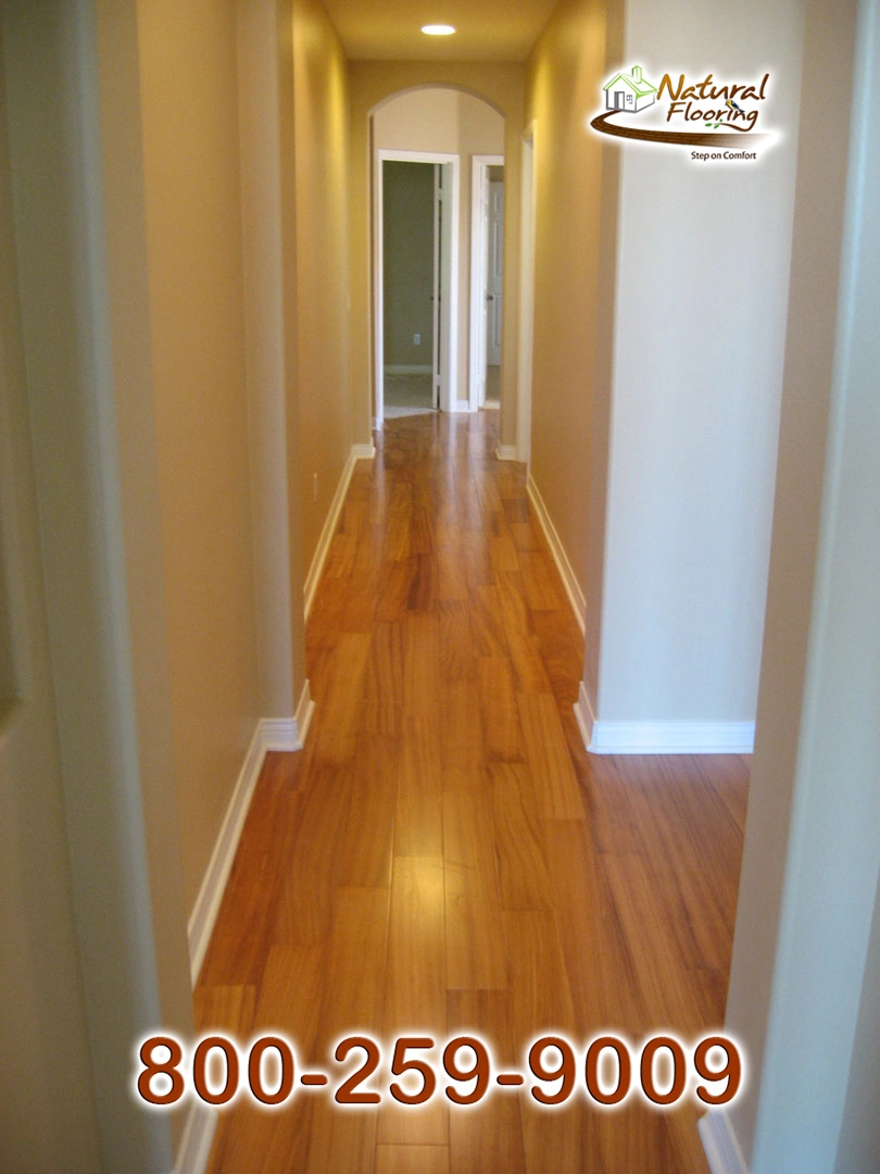 Natural Doussie Wood Floor