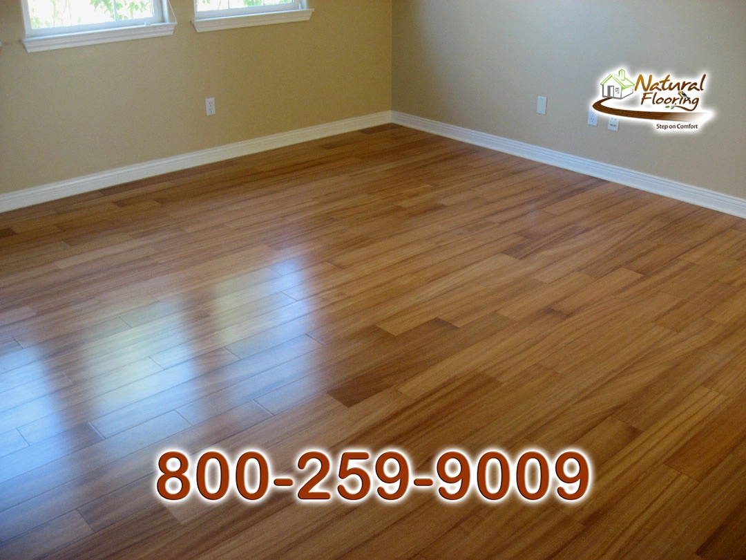 Natural Doussie Wood Floor