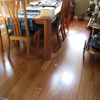 Doussie Natural Wood Floor Oasis 6