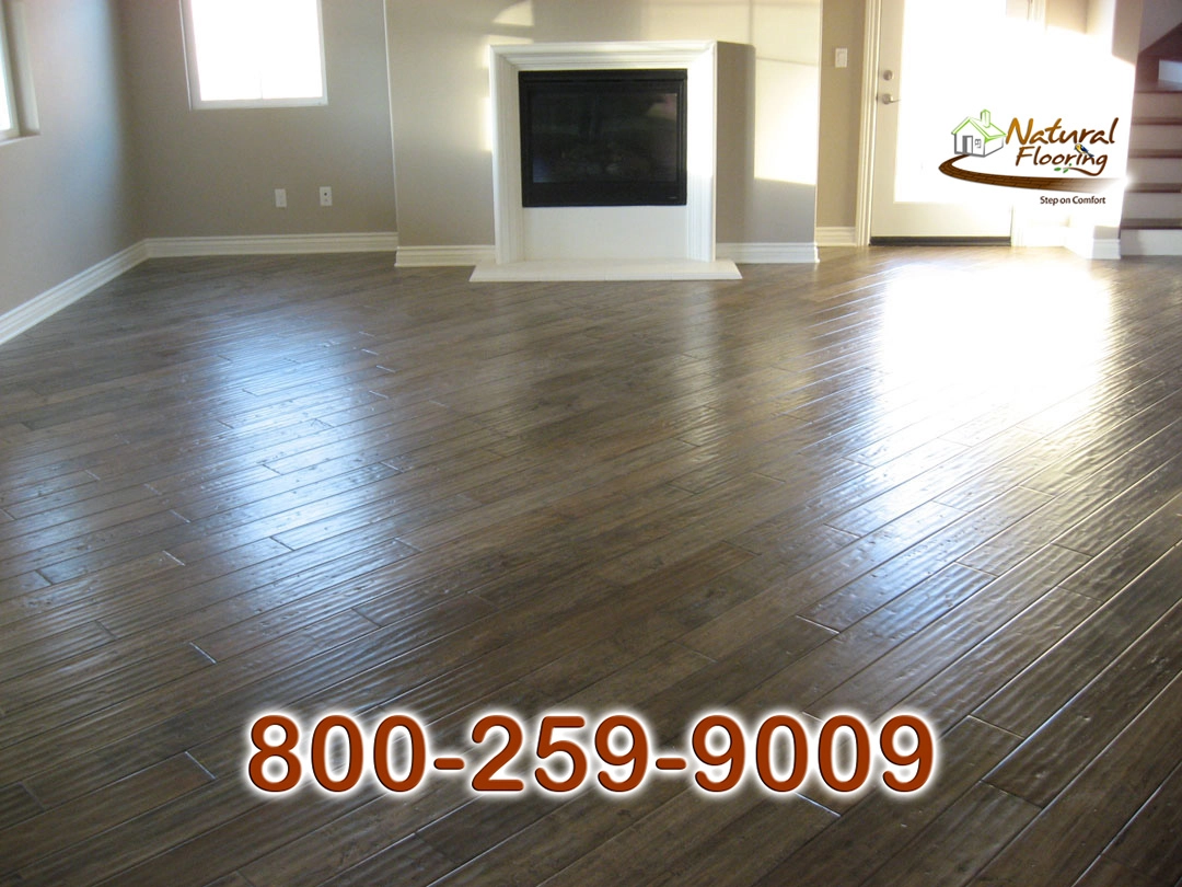 Grey Heart Hevea Wood Floor