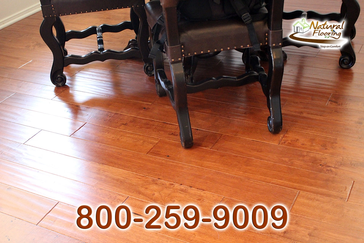 Java Cherry Hevea Wood Floor