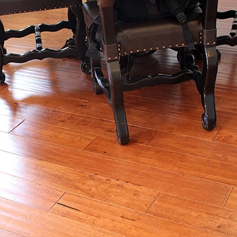Hevea Java Cherry Wood Floor Tropical