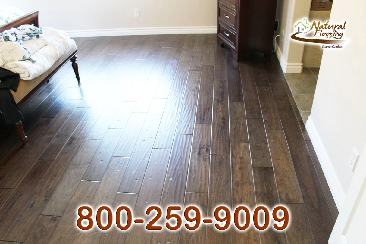 Truffle Hevea Wood Floor