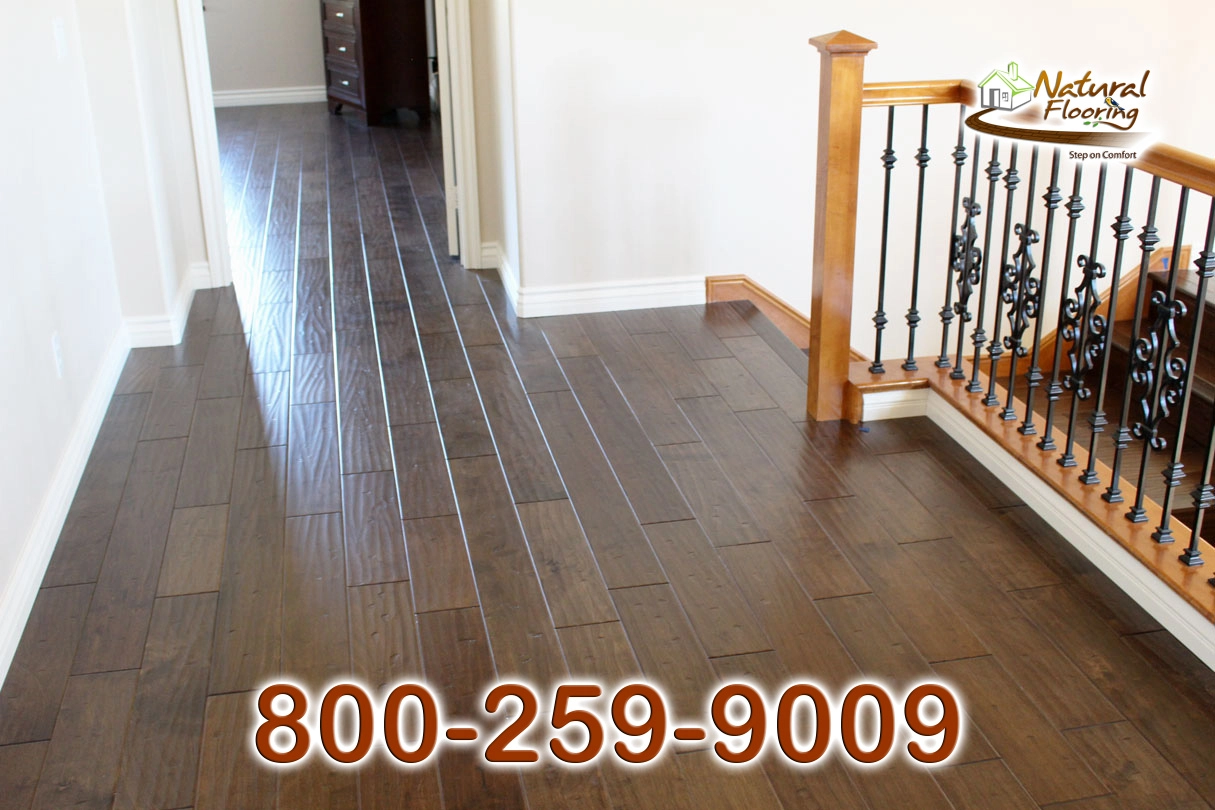 Truffle Hevea Wood Floor