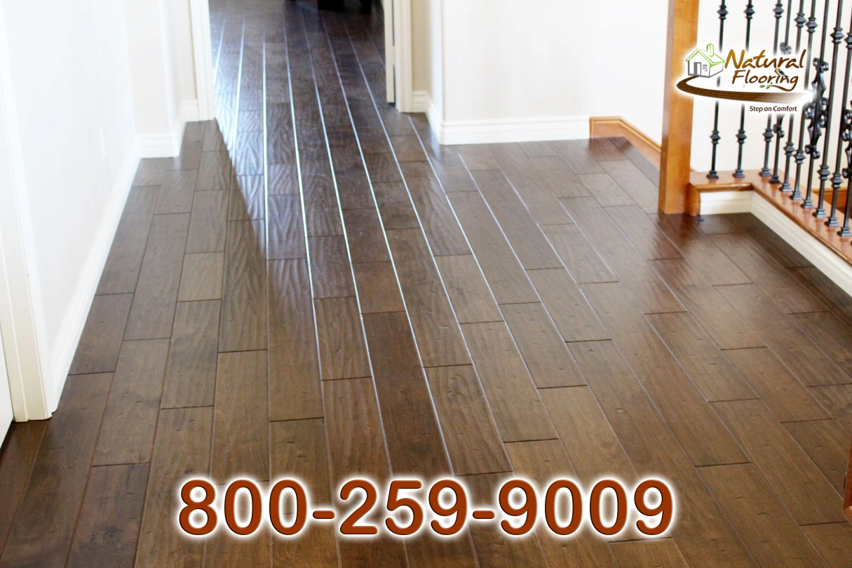 Truffle Hevea Wood Floor