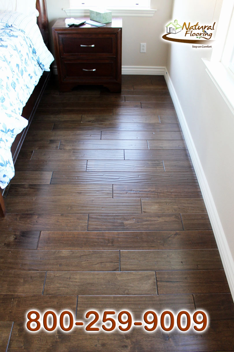 Truffle Hevea Wood Floor