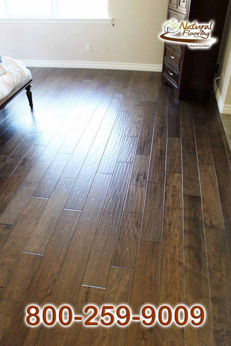 Truffle Hevea Wood Floor