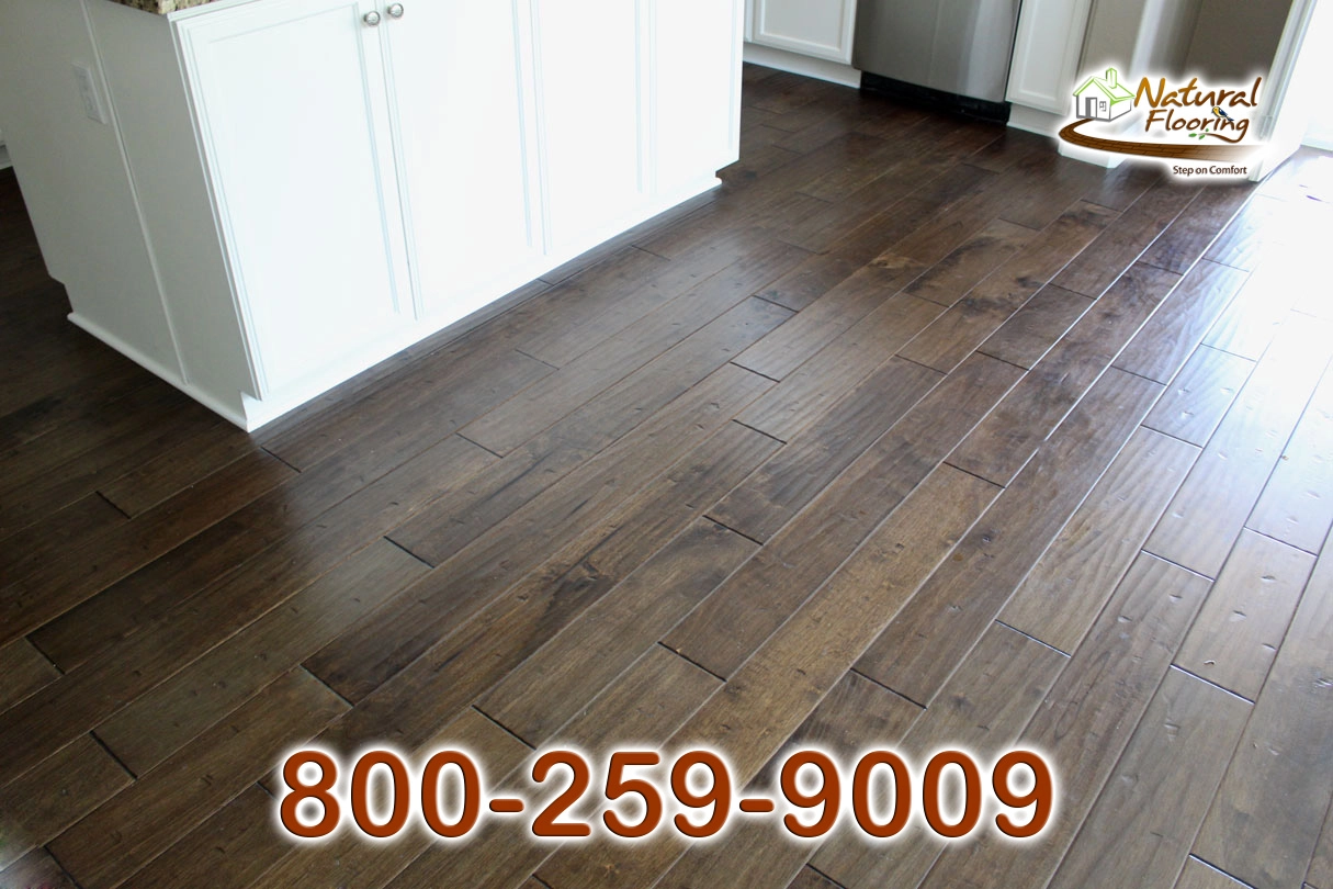 Truffle Hevea Wood Floor