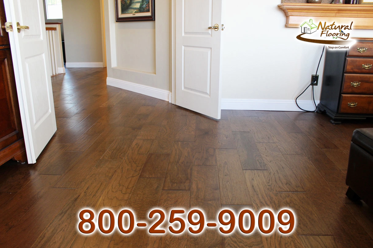 Gin Hickory Wood Floor