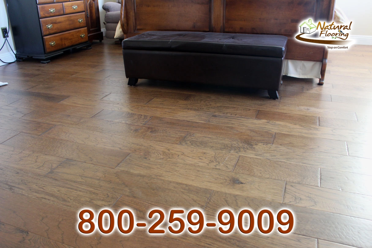 Gin Hickory Wood Floor