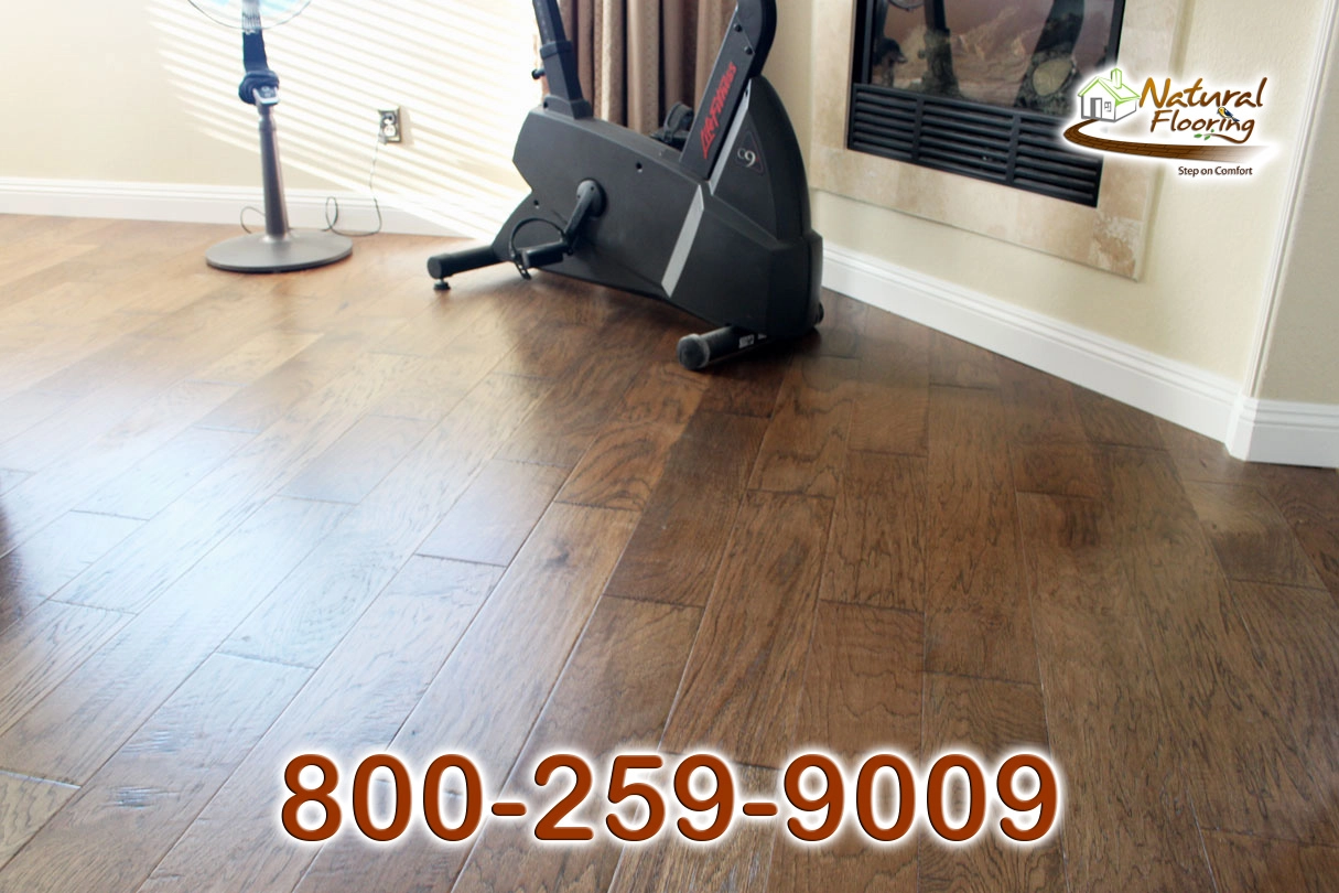 Gin Hickory Wood Floor