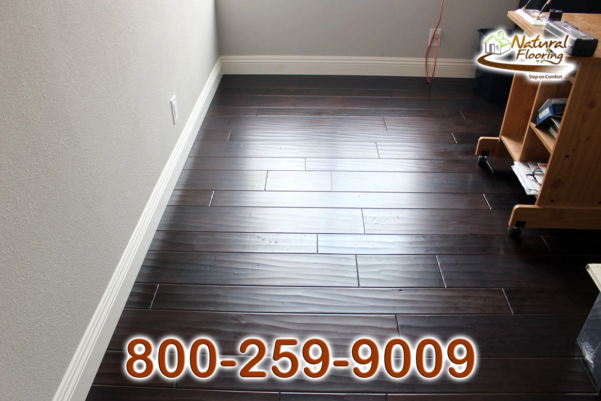 Golden Brown Hickory Wood Floor