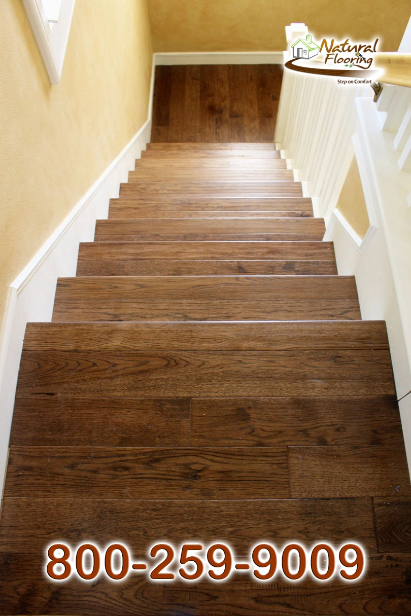 Gunstock Brown Hickory Wood Floor