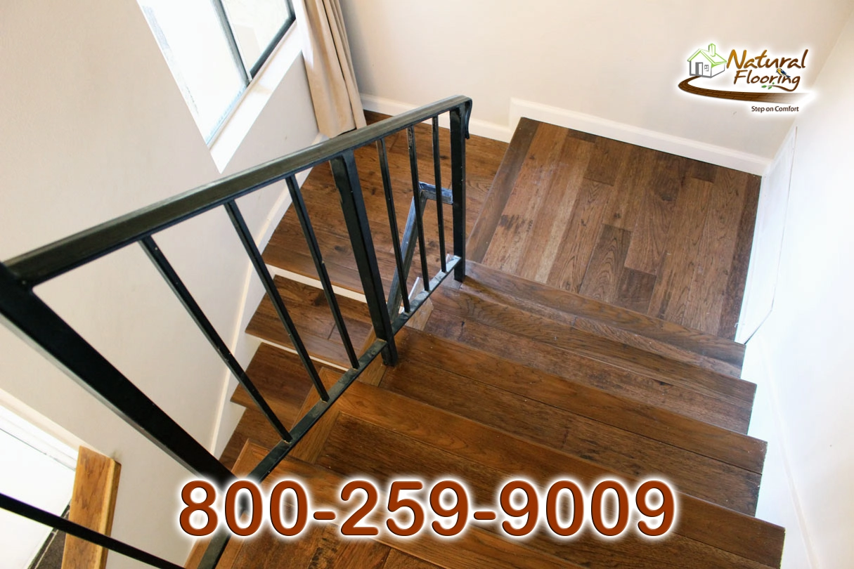 Gunstock Brown Hickory Wood Floor