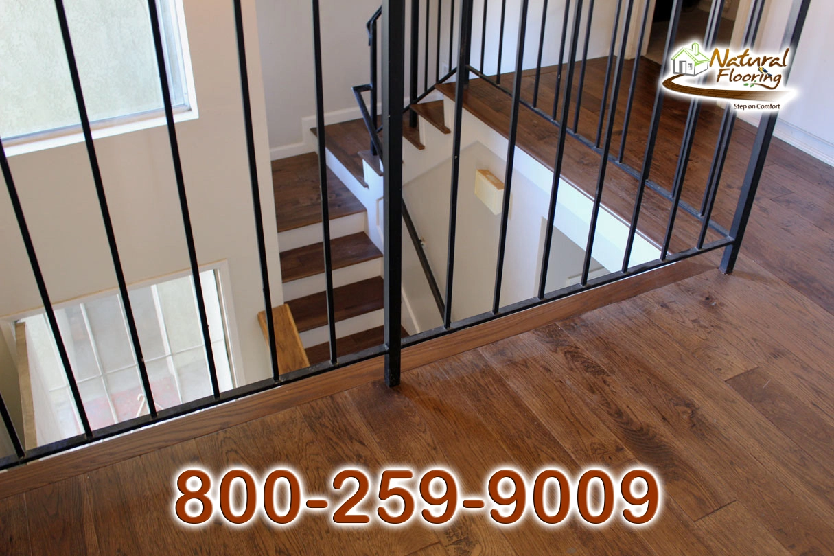 Gunstock Brown Hickory Wood Floor